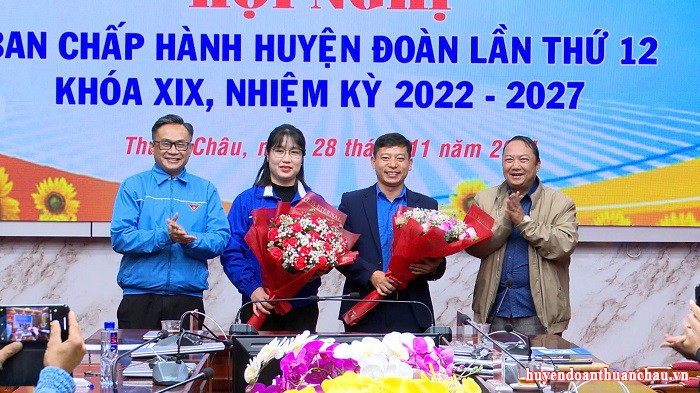 Hội nghị Ban Chấp hành Huyện đoàn (lần thứ 12) Bầu bổ sung, kiện toàn chức danh Bí thư, Phó Bí thư huyện đoàn Thuận Châu khóa XIX, nhiệm kỳ 2022 – 2027
